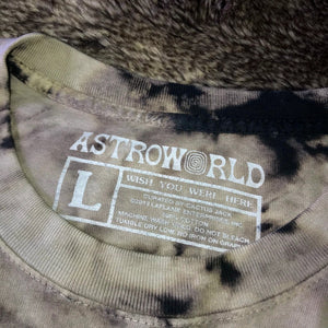 Astroworld Festival Run Tie Dye LS Tee