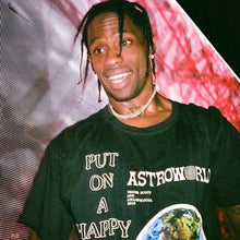 Load image into Gallery viewer, Astroworld “Happy Face” Tee (Black)