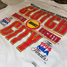 Load image into Gallery viewer, Rockets 1994 “Clutch City” Champs Tee (White)