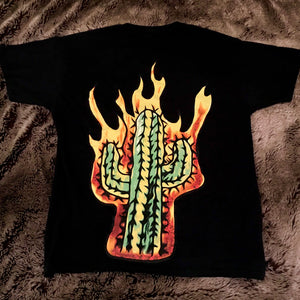 Flaming Cactus Tee