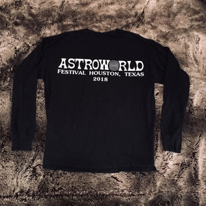 Astroworld Festival 2018 Astronaut Long Sleeve Tee