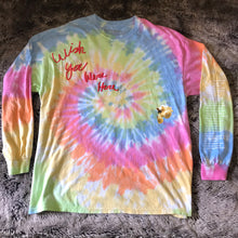 Load image into Gallery viewer, Astroworld &quot;Wish You Were Here&quot; Tie Dye LS Tee