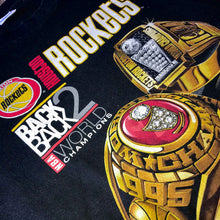 Load image into Gallery viewer, Rockets 1995 Back to Back Champions Tee (Black)