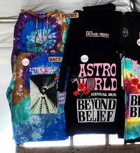 Load image into Gallery viewer, Astroworld Festival Run 2019 Tie Dye Hoodie