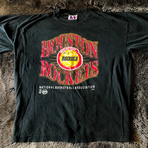 Rockets 2007 Retro Logo Tee