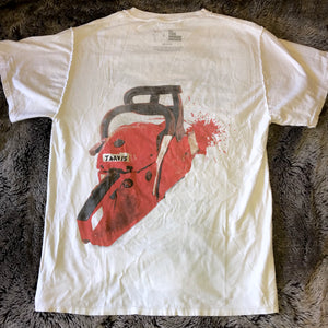 Halloween 2017 Texas Chainsaw Massacre Reversible Tee (White)