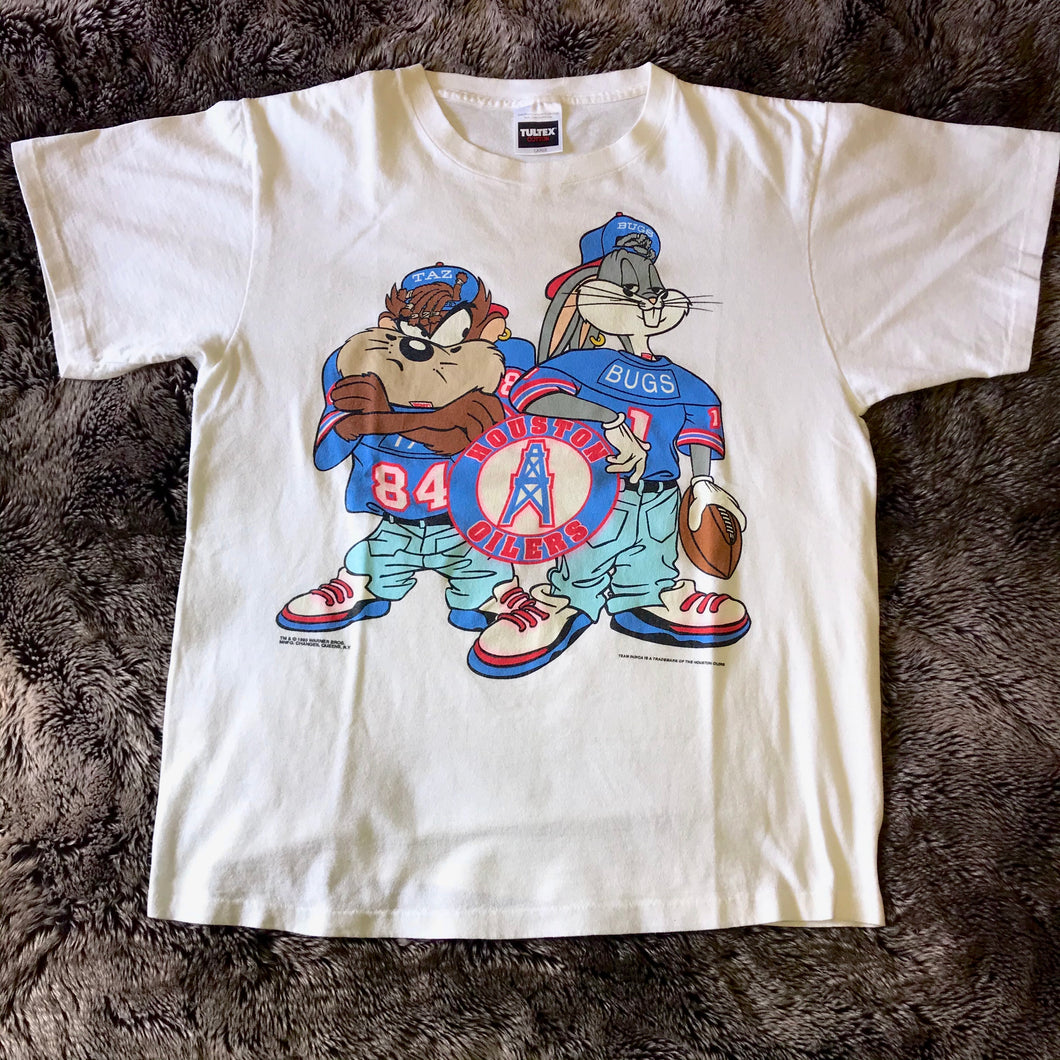 Houston Oilers 1993 Looney Tunes Tee