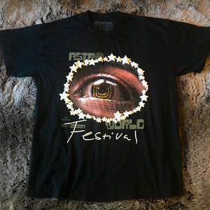 Astroworld Festival 2021 “Open Your Eyes” Tee (Black)