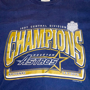 1997 Astros NL Central Champions Tee (Navy)