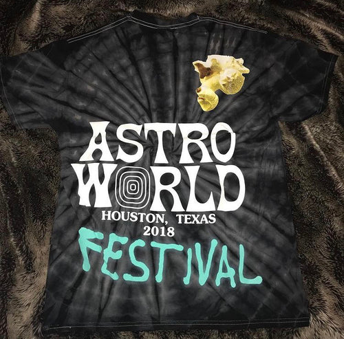 Astroworld Houston Exclusive 2018 Tie Dye Tee