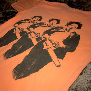 Halloween 2017 Texas Chainsaw Massacre Tee (Orange)