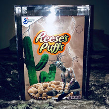 Load image into Gallery viewer, Astroworld 2019 Reese&#39;s Puffs Cereal Box