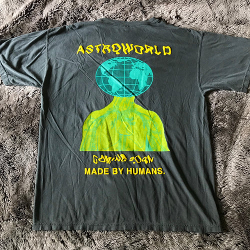 Astroworld “Made By Humans” Coming Soon Promo Tee