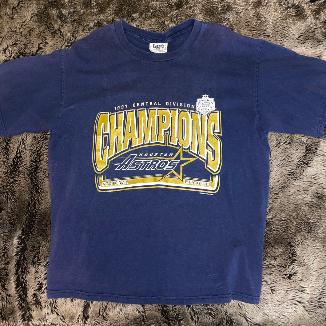 1997 Astros NL Central Champions Tee (Navy)