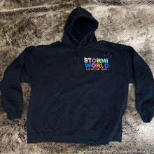 Load image into Gallery viewer, StormiWorld 2 is Better Than 1 Hoodie (Black)