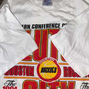 Rockets 1994 “Clutch City” Champs Tee (White)