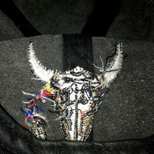 Load image into Gallery viewer, Rodeo Longhorn Skull Hat