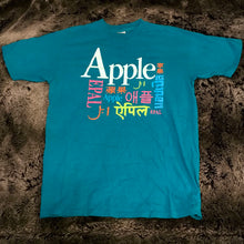 Load image into Gallery viewer, Apple Single Stitch 1990s Logo Tee (Teal)