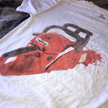 Load image into Gallery viewer, Halloween 2017 Texas Chainsaw Massacre Reversible Tee (White)