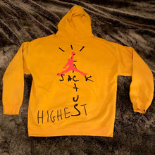 Load image into Gallery viewer, Cactus Jack Nike Air Jordan Highest Hoodie (Yellow)