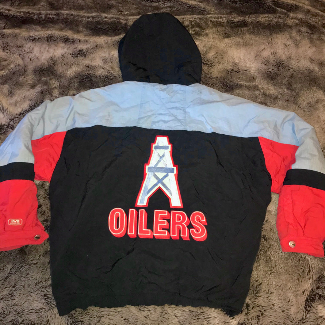 Houston Oilers 1990s MIRAGE Bomber Jacket