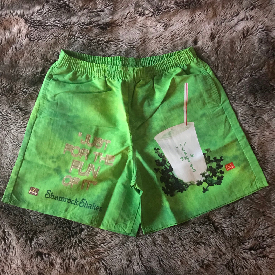 McDonald's Shamrock Shake Shorts