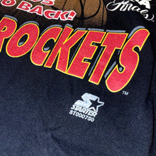 Load image into Gallery viewer, Rockets 1995 Back to Back “World Champions” Trophy Tee (Black)