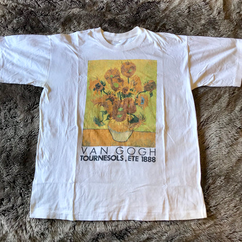 Van Gogh 1990s Single Stitch “Sunflowers” Tee