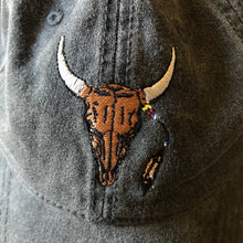 Load image into Gallery viewer, Rodeo Longhorn Skull Hat