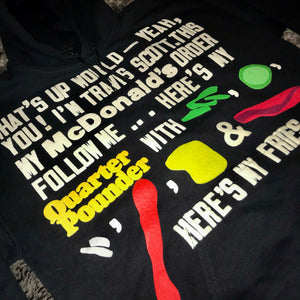 McD's x Cactus Plant Flea Market CJ Script Hoodie