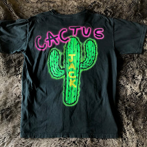 Cactus Jack Airbrush Logo Tee (Black)