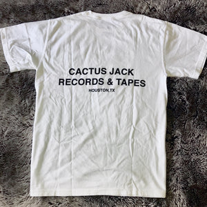 Cactus Jack Records Tee (White)