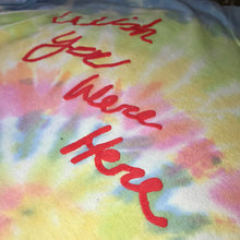 Load image into Gallery viewer, Astroworld &quot;Wish You Were Here&quot; Tie Dye LS Tee