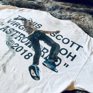 Travis x Virgil Abloh "ASTROWORLD" 2018 Release Tee (White)