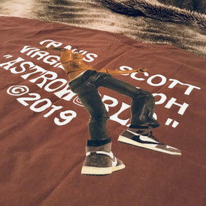 Friends & Family Cactus Jack 1 Virgil Tee (Brown)