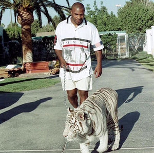 Vintage Single Stitch 1992 White Tiger Tee (Black)