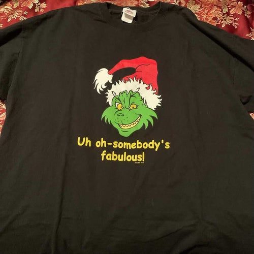 Authentic Grinch Tee (Black)