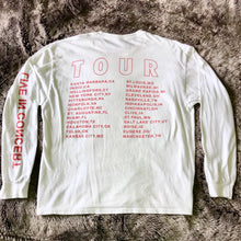 Load image into Gallery viewer, Birds Eye View Tour LS Tee (White)