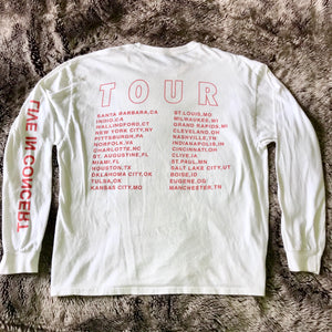 Birds Eye View Tour LS Tee (White)