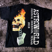 Load image into Gallery viewer, Astroworld Festival 2018 Skull Tee