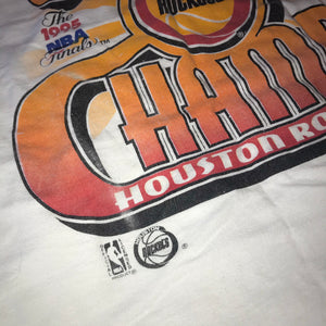 Rockets 1995 Back to Back “World Champs” Tee (White)