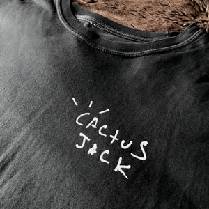 Cactus Jack Airbrush Logo Tee (Black)