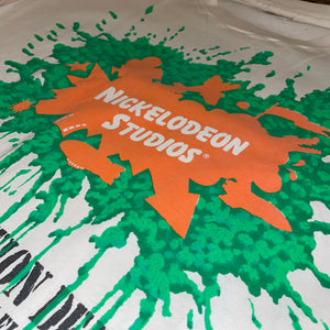 1993 Nickelodeon Studios Slime All Over Print Tee