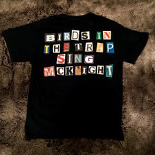 Load image into Gallery viewer, Birds Album Drop Tee Black