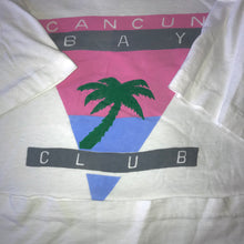 Load image into Gallery viewer, Vintage Single Stitch 1990’s “Cancun Bay Club” Tee (White)