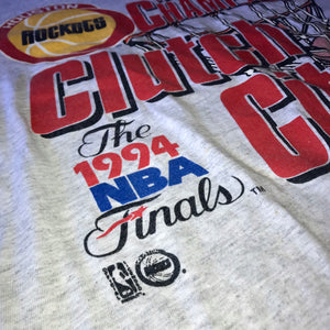 Rockets 1994 Champions “Clutch City” Tee (Grey)