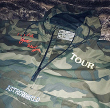 Load image into Gallery viewer, Astroworld Tour Camo Windbreaker