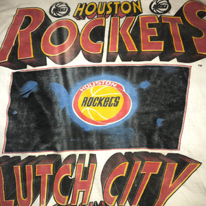 Rockets 1995 Comic Book “Clutch City” Tee (White)