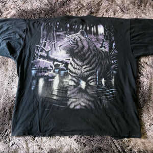 Vintage 1998 White Tiger Tee (Black)