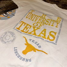 Load image into Gallery viewer, 1990s Texas Longhorns Collage Logo Tee